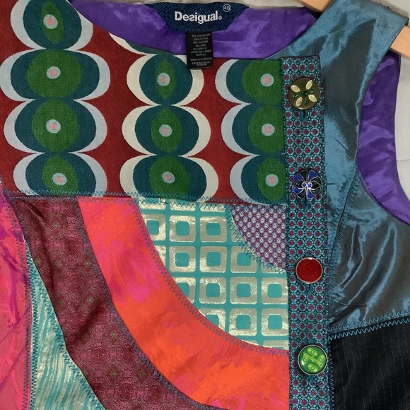 Desigual sleeveless party dress - Picture 6 of 16